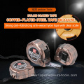 custom antique copper shell thickened ruler tape